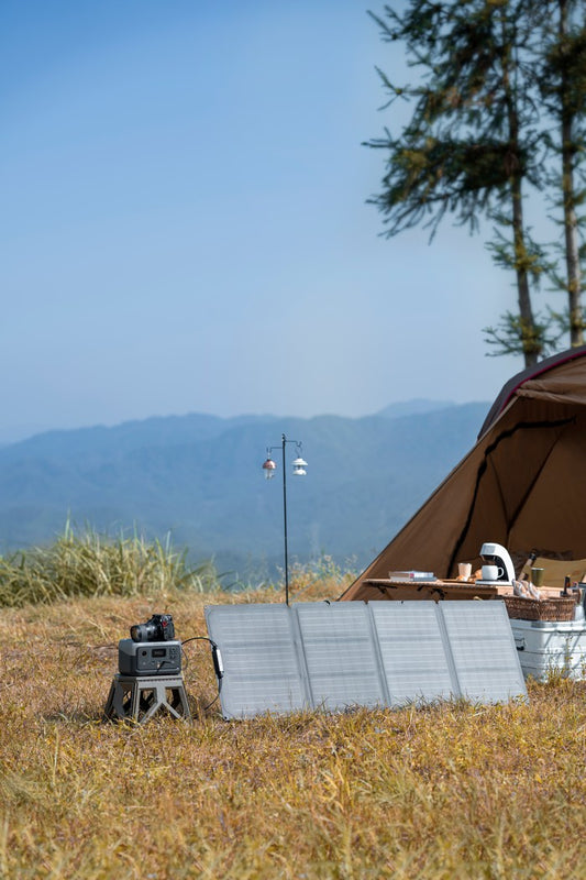 EcoFlow RIVER 2 + 110W Portable Solar Panel Bundle