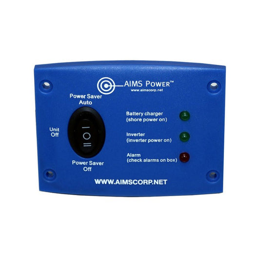 Optional LED on/off remote for AIMS Power 6000 Watt Pure Sine Inverter Charger 48Vdc / 240Vac Input & 120/240Vac Split Phase Output