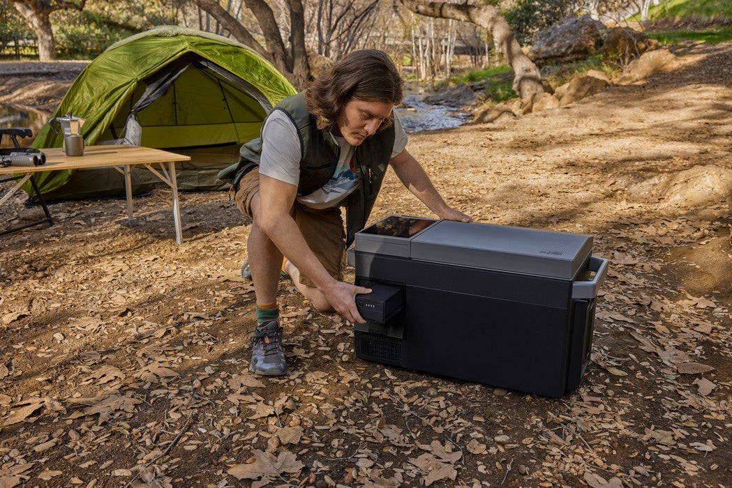 EcoFlow GLACIER Portable Refrigerator, Icemaker + Plug-in Battery