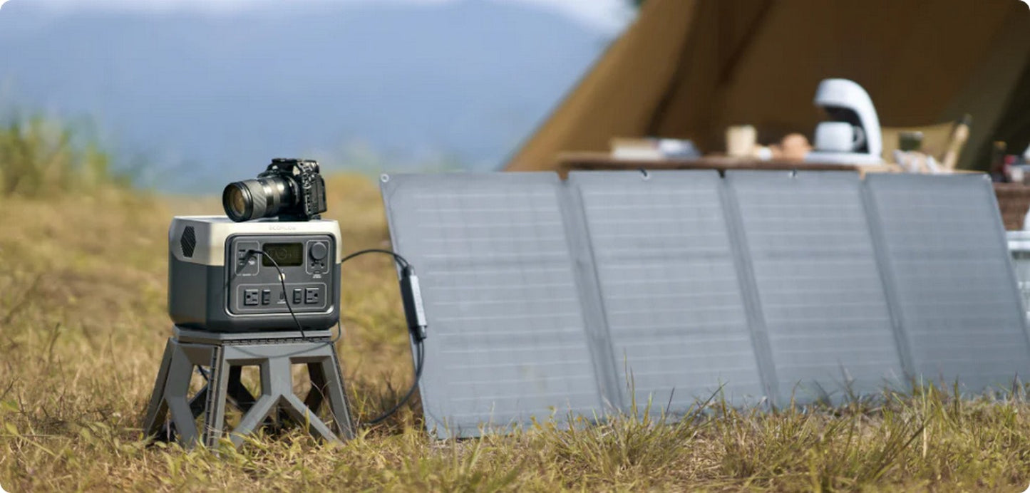 EcoFlow RIVER 2 Max + 160W Portable Solar Panel