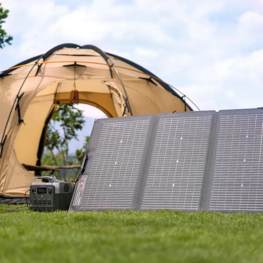 EcoFlow RIVER 2 Pro with 220W Portable Bifacial Solar Panel Solar Generator