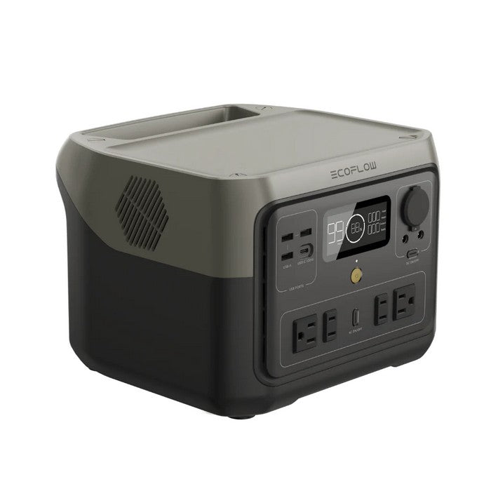 EcoFlow 500W Output/1000W Peak Push-Button Start Battery Generator