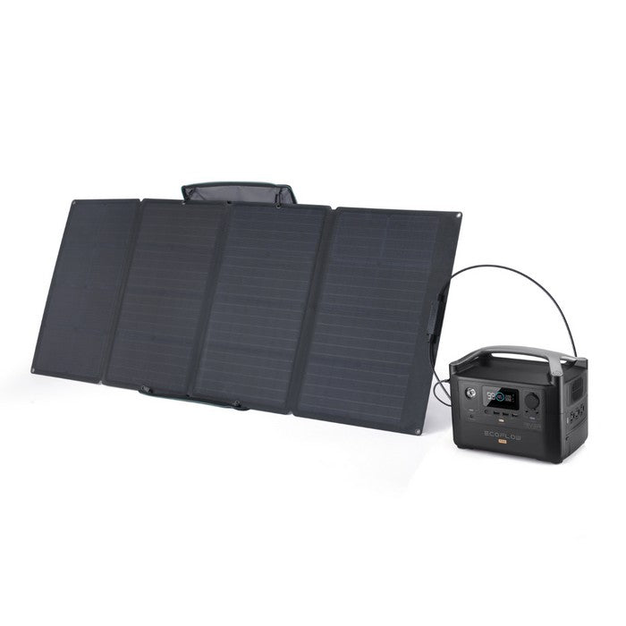 EcoFlow RIVER Pro + 160W Portable Solar Panel Bundle